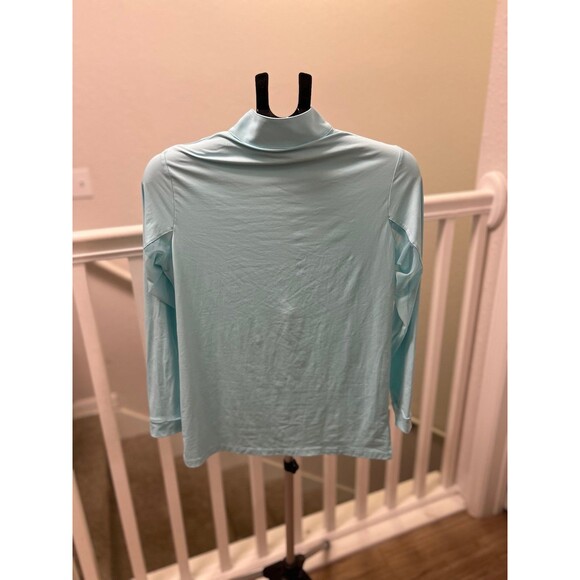 The Tailored Sportsman Icefil Long Sleeve 1/4 Zip Mesh Cutout Pullover Women’s M - Picture 5 of 10